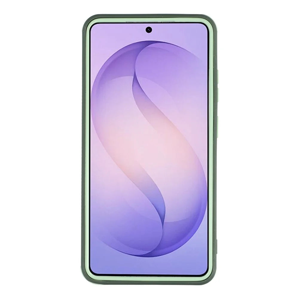 For Samsung Galaxy S26 Ultra Magnetic Case TPU Clear Acrylic Detachable 2 in 1 Protective Phone Cover - Green - 2