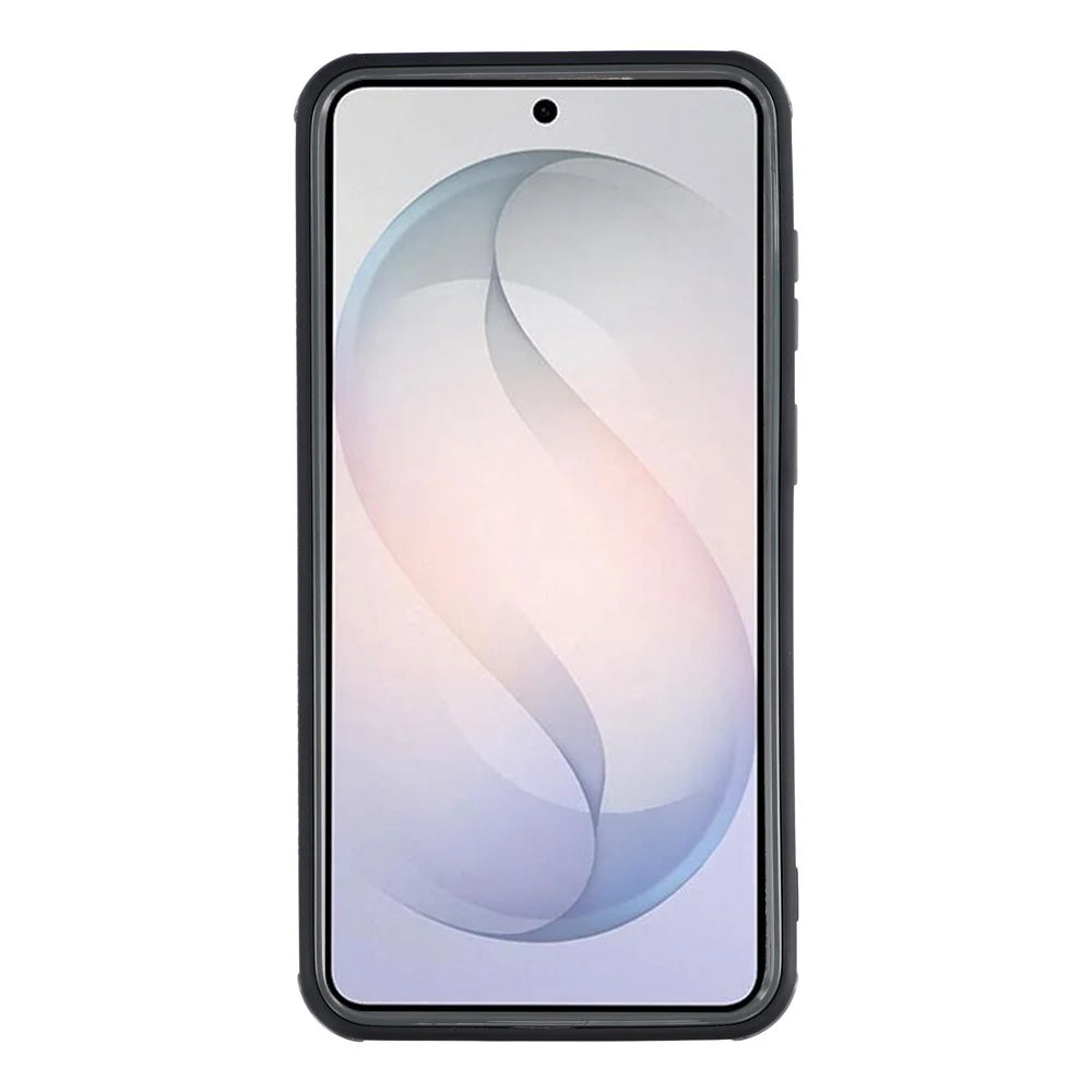 For Samsung Galaxy S26 Magnetic Case TPU Clear Acrylic Detachable 2 in 1 Protective Phone Cover - Black - 2