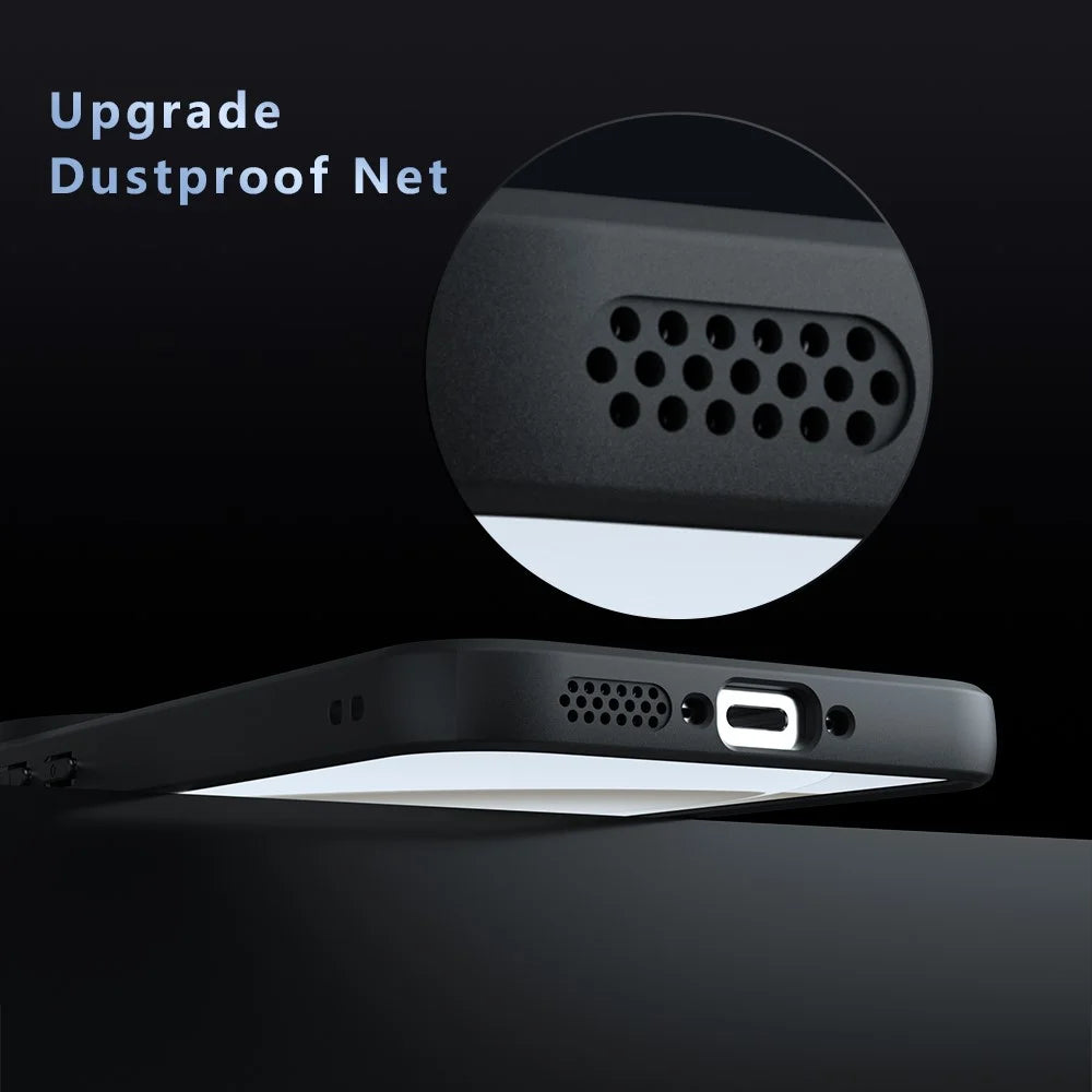 For Realme GT 8 Pro 5G Matte Skin-touch Magnetic Case 360° Rotating Kickstand Shockproof TPU + PC Phone Cover - Transparent Black - 5