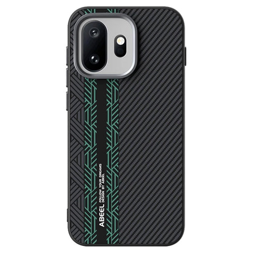 ABEEL For OnePlus 15T 5G Magnetic Case PC + TPU + Aluminum Alloy + PU Leather Slim Phone Back Cover - Texture 2 - 2