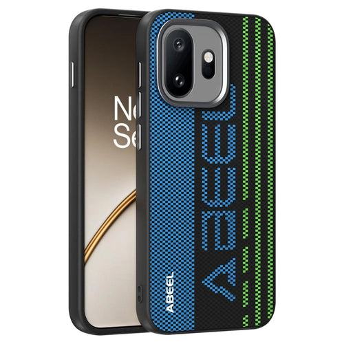 ABEEL For OnePlus 15T 5G Magnetic Case Micro-Embossing 6D Printed PC TPU Aluminum Alloy Leather Phone Cover - Outstanding No. 1 - 1