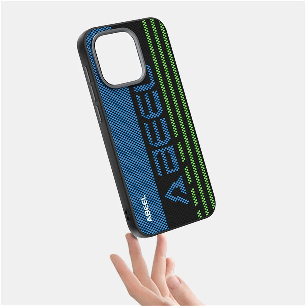 ABEEL For OnePlus 15T 5G Magnetic Case Micro-Embossing 6D Printed PC TPU Aluminum Alloy Leather Phone Cover - Outstanding No. 1 - 3