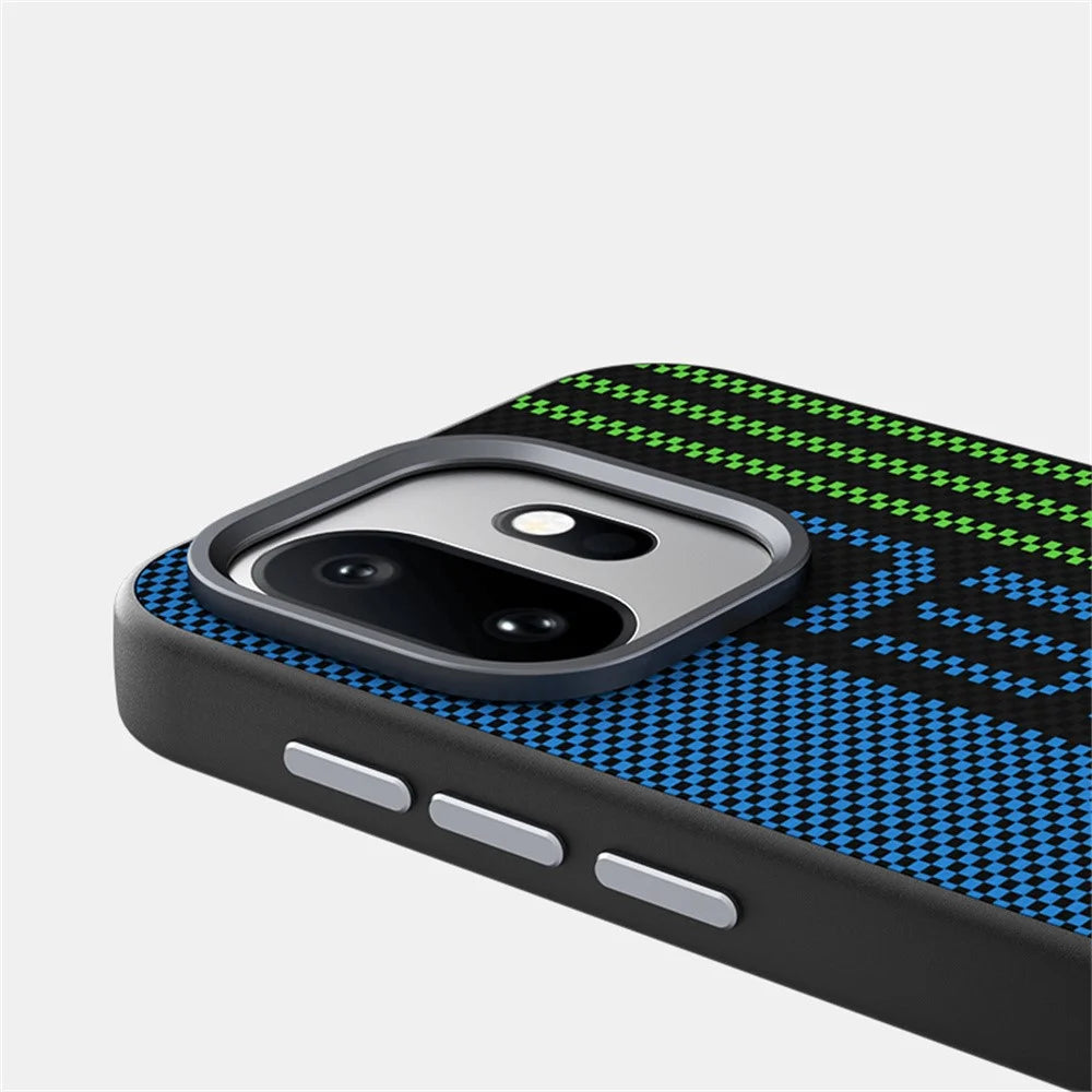 ABEEL For OnePlus 15T 5G Magnetic Case Micro-Embossing 6D Printed PC TPU Aluminum Alloy Leather Phone Cover - Outstanding No. 1 - 6