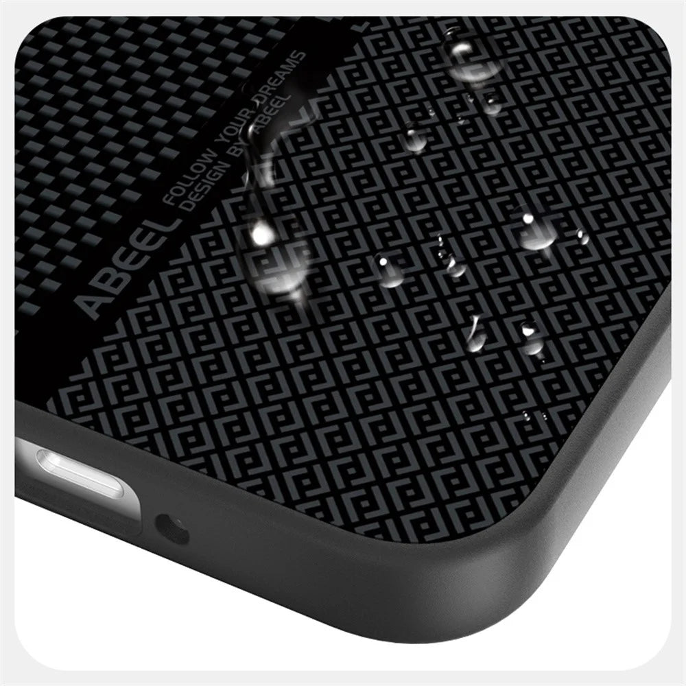 ABEEL For OnePlus 15T 5G Magnetic Case Ultra-thin 6D Printed Shockproof TPU PC Aluminum Alloy Leather Phone Cover - Guardian Model 2 No. 4 - 4