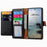 For Nothing Phone (3a) Lite 5G Case RFID Blocking Zipper Pocket Leather Wallet Phone Cover with Strap - Black - 2