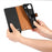 For Nothing Phone (3a) Lite 5G Case RFID Blocking Zipper Pocket Leather Wallet Phone Cover with Strap - Black - 4