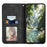 For Nothing Phone (3a) Lite 5G Leather Case with Card Holder Magnetic Absorption Phone Cover - Black - 2