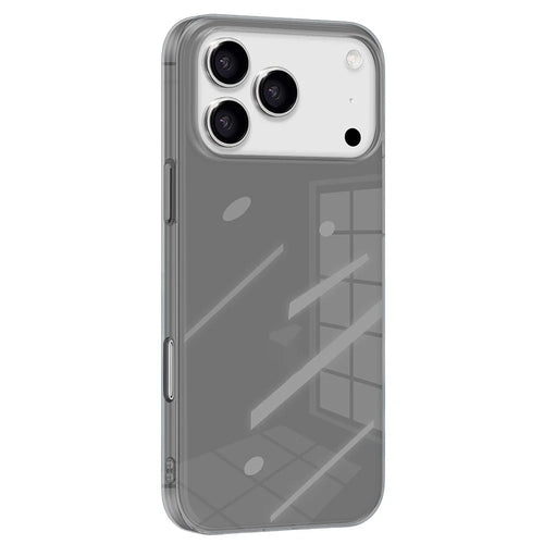 X-LEVEL For iPhone 17 Pro Max Case Slim Anti-Scratch Hard PC Back Protective Cover - Transparent Black - 1