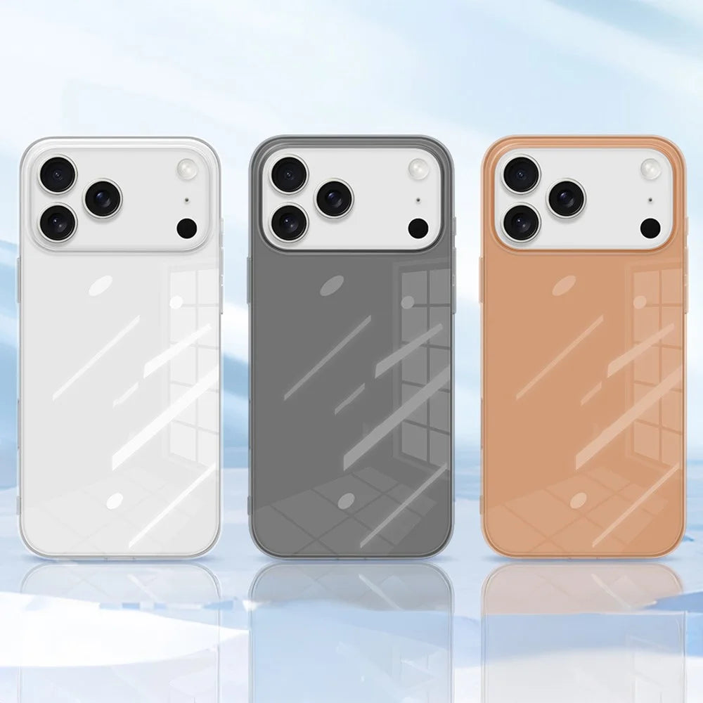 X-LEVEL For iPhone 17 Pro Case Slim Anti-Scratch Hard PC Back Protective Cover - Orange - 2