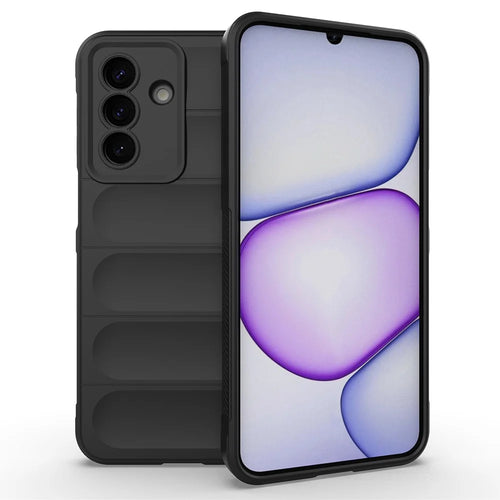 For Samsung Galaxy A27 5G Phone Case Anti-Drop Soft TPU Rugged Back Cover - Black - 1