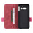 For Nothing Phone (4a) Case Leather Wallet Flip Phone Cover with Hardware Decor - Rose - 5