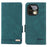 For Realme 16 Pro 5G Case Leather Wallet Flip Phone Cover with Hardware Decor - Blue - 1