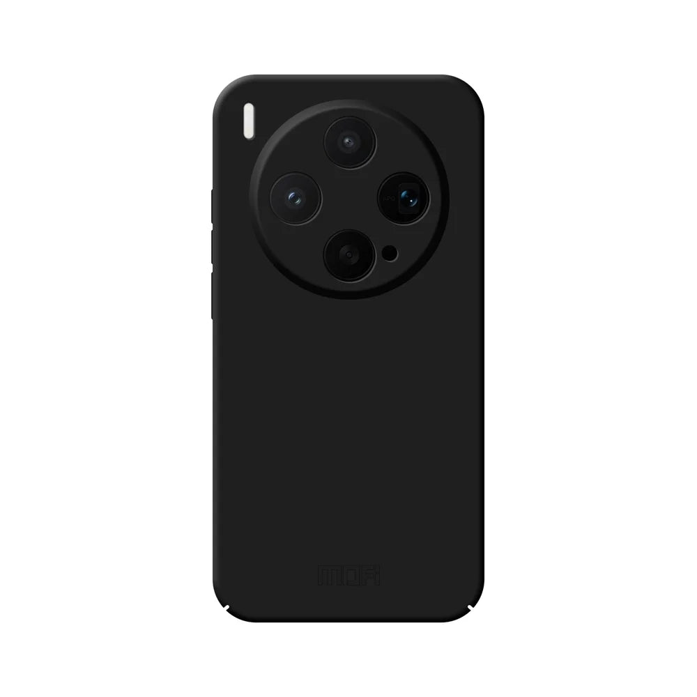Mofi for vivo X300s 5G MOFI JK Qin Series Phone Case Skin-Touch Matte Anti-fingerprint Back Cover - Black - 1