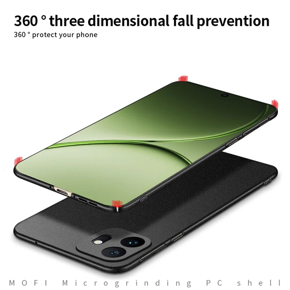 Mofi for OnePlus 15T 5G MOFI Shield Matte Series PC Case Slim Fit Phone Cover - Black - 4