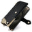 For OnePlus Turbo 6 5G / Turbo 6V 5G Leather Case Wallet Stand Cover Irregular Tail Style with Chain Strap - Black - 2