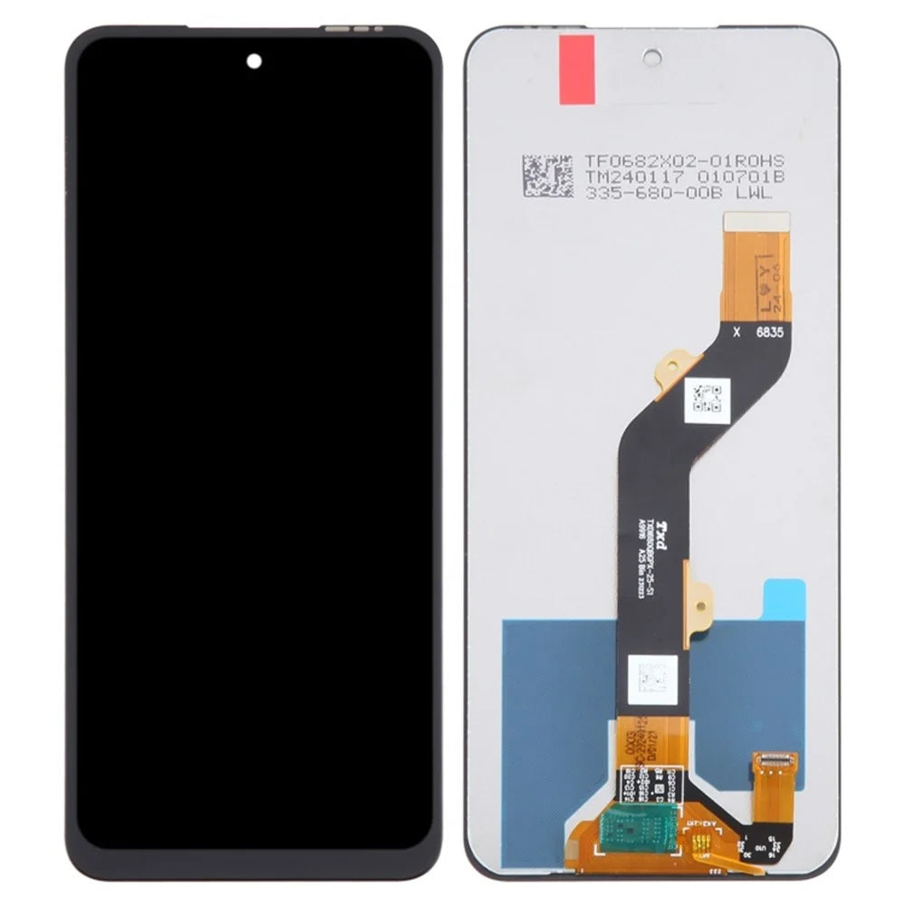 For itel P40+ 4G P683L Grade C LCD Screen and Digitizer Assembly Replacement Part (Without Logo) - 1