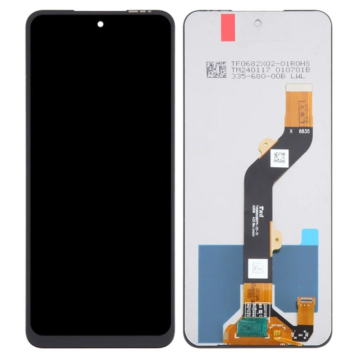 For itel P40+ 4G P683L Grade C LCD Screen and Digitizer Assembly Replacement Part (Without Logo) - 1