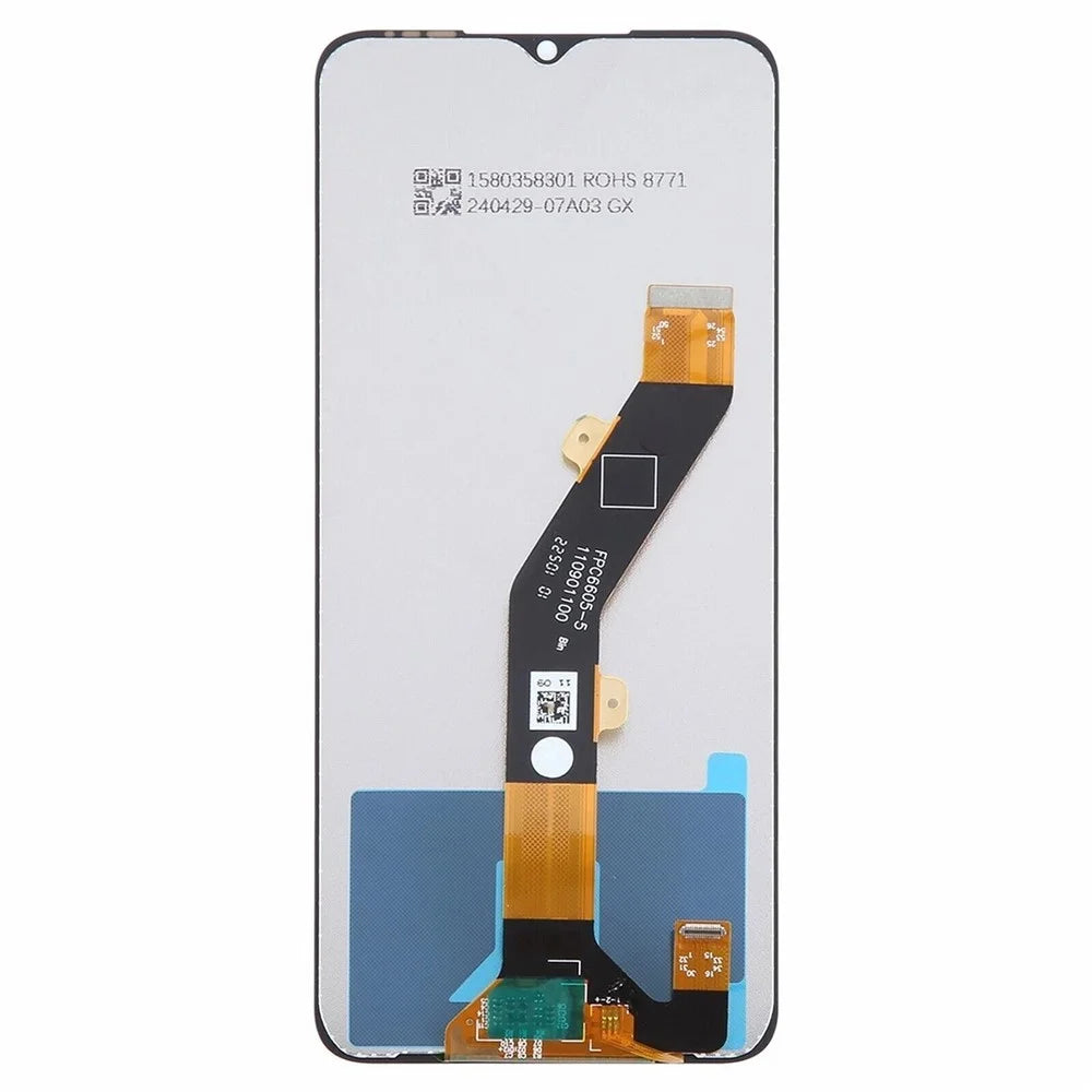 For itel P55 5G / Power 55 5G P661N P665L Grade C LCD Screen and Digitizer Assembly Replacement Part (Without Logo) - 3
