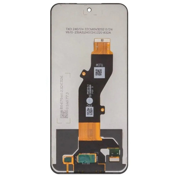 For itel Power 70 4G P673L Grade C LCD Screen and Digitizer Assembly Replacement Part (Without Logo) - 3