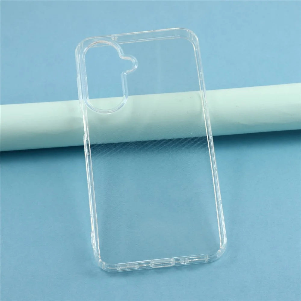 For Samsung Galaxy A27 5G Case Airbag Protection TPU Phone Back Cover - Transparent - 4