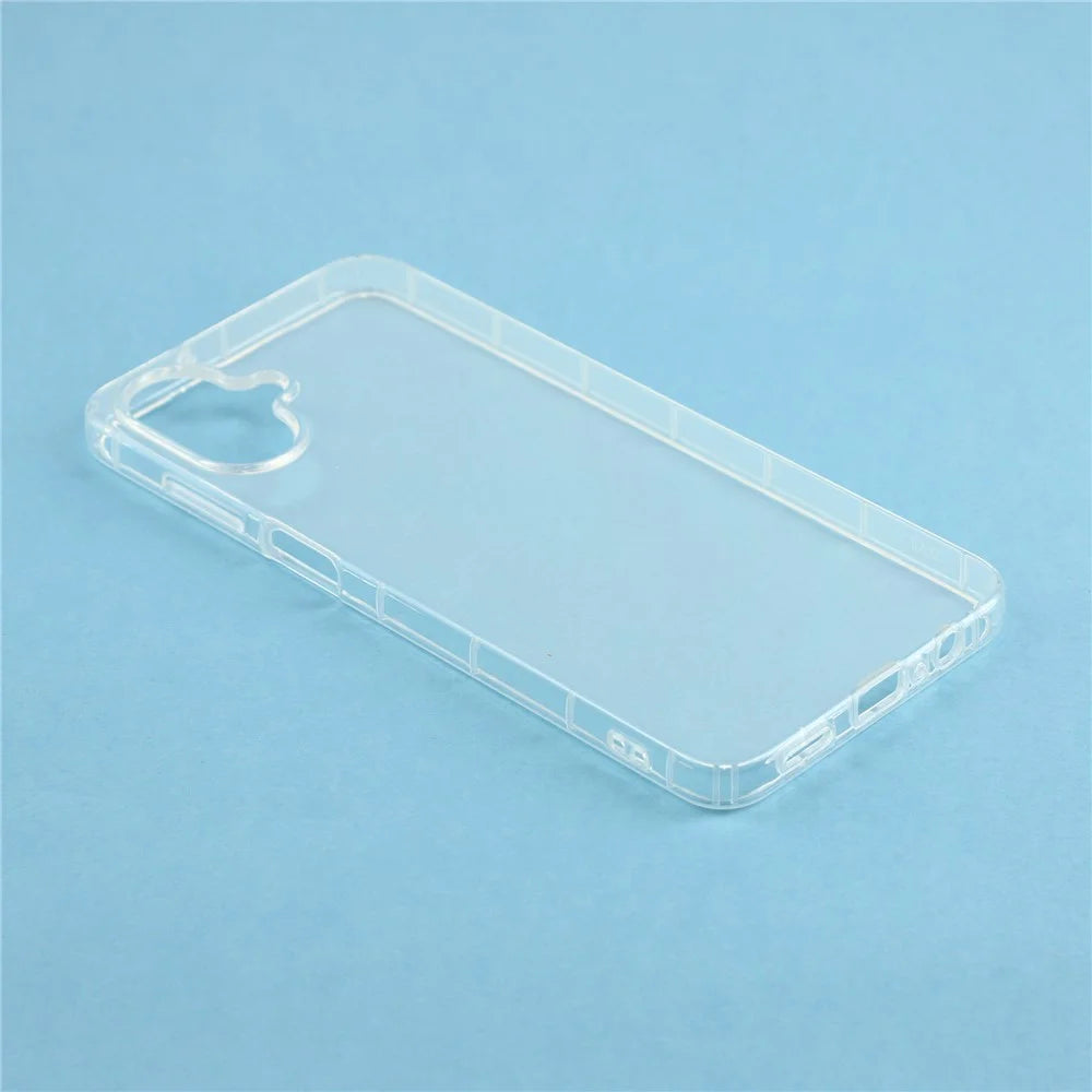 Case For Samsung Galaxy A08 5G / A08 4G / A07 5G / A07 4G Airbag Protection TPU Phone Back Cover - Transparent - 5
