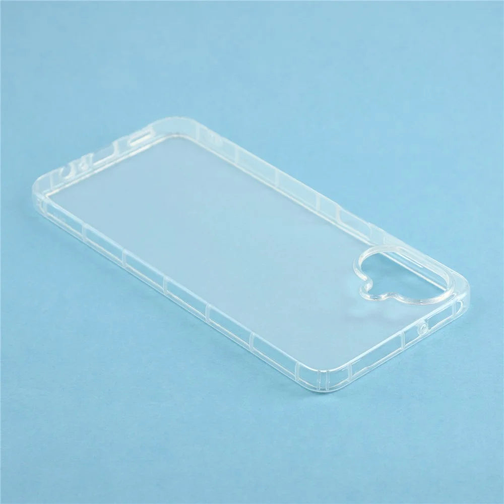 Case For Samsung Galaxy A08 5G / A08 4G / A07 5G / A07 4G Airbag Protection TPU Phone Back Cover - Transparent - 6