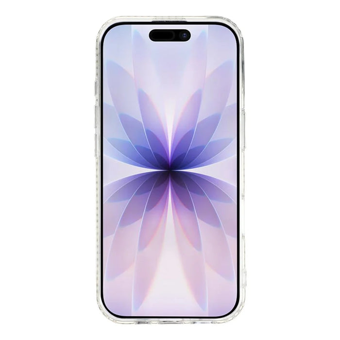For iPhone 17 Case Rhinestone Edge Flower TPU + PC IMD Phone Cover - F4 - 3
