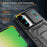 For Samsung Galaxy A57 5G Case Slide Lens Shield PC + TPU Kickstand Phone Cover - Black - 6