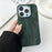 For iPhone 14 Pro Max Magnetic Case Luxury Camouflage PC PU Leather Shockproof Cover Compatible with Magsafe - Army Green - 1