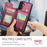 CASEME C22 for Samsung Galaxy A37 5G Case with RFID Blocking 5 Card Slots Leather Back Cover - Red - 3