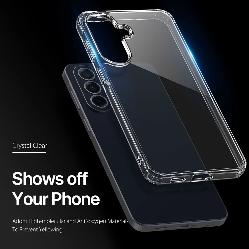 Dux Ducis for Samsung Galaxy A57 5G DUX DUCIS Clin Series Clear Phone Case TPU + PC Anti-drop Back Cover - Clear - 3