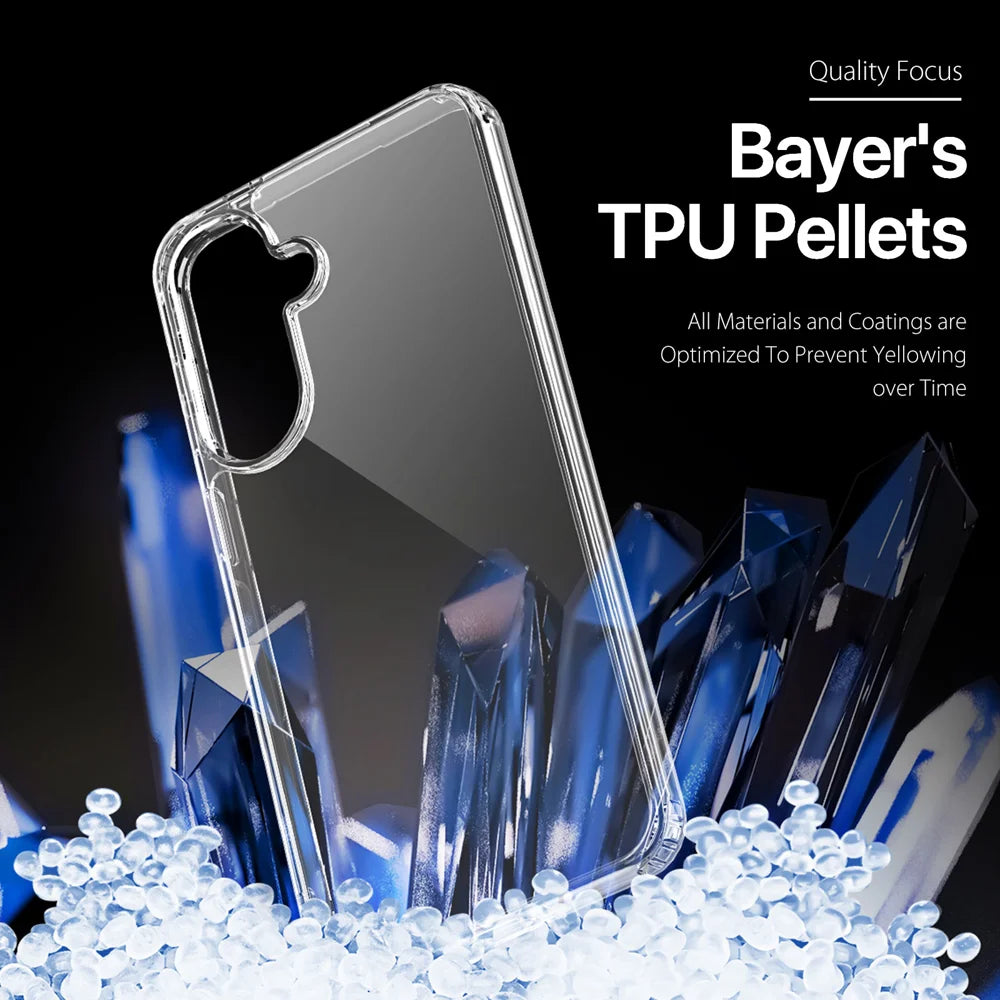 Dux Ducis for Samsung Galaxy A57 5G DUX DUCIS Clin Series Clear Phone Case TPU + PC Anti-drop Back Cover - Clear - 7