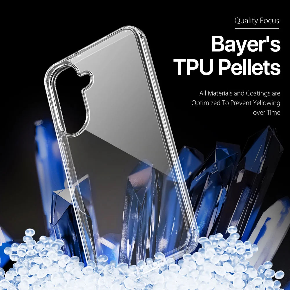 Dux Ducis for Samsung Galaxy A37 5G DUX DUCIS Clin Series Clear Phone Case TPU + PC Anti-drop Back Cover - Clear - 7