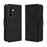 For Samsung Galaxy A27 5G Leather Case Phone Wallet Cover with Multiple Card Slots - Black - 1