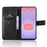For Samsung Galaxy A27 5G Leather Wallet Case with Strap Diamond Texture Phone Cover - Black - 6