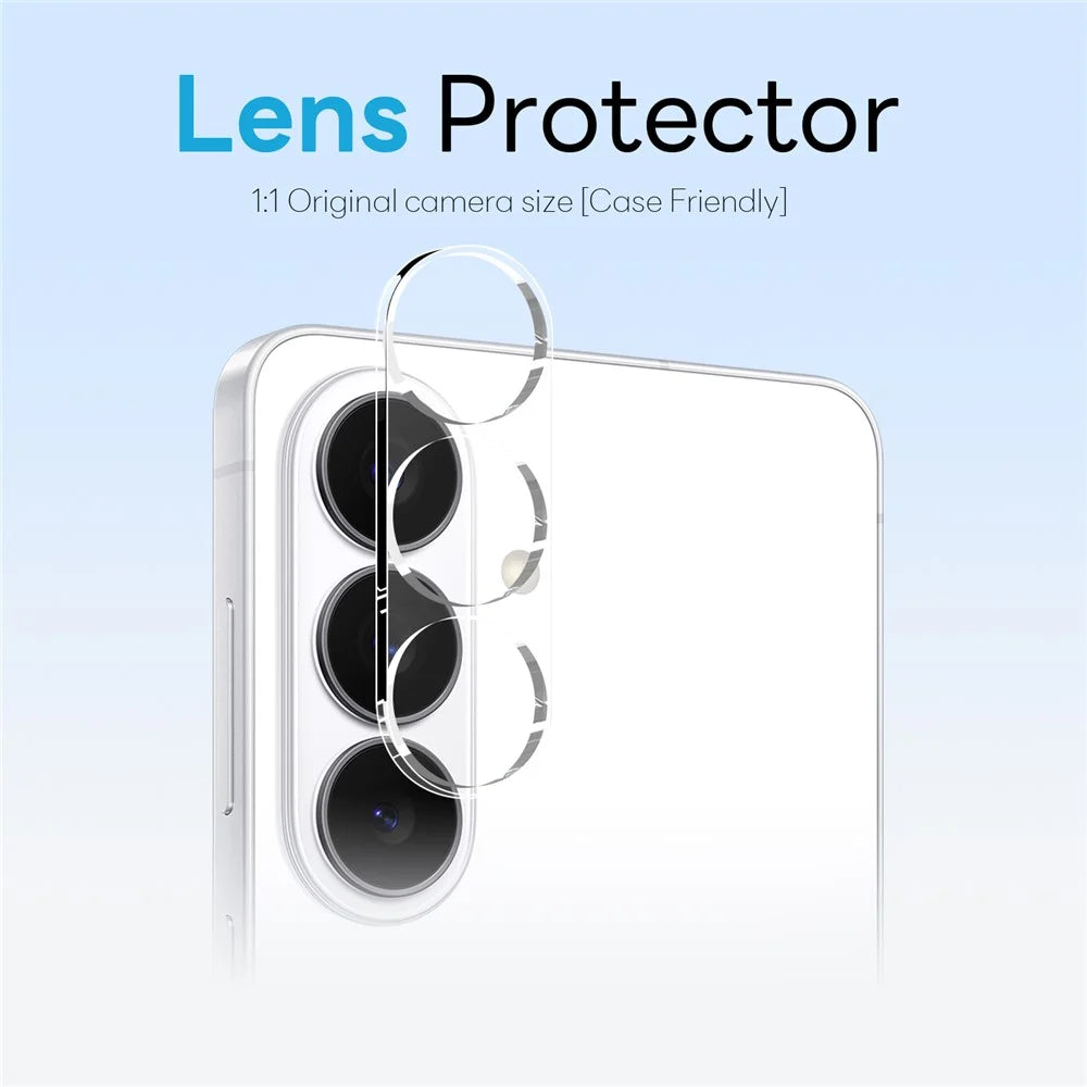 NORTHJO For Samsung Galaxy S26 Magnetic Case Translucent Matte Shockproof Phone Cover Set with Front Screen Protector + Lens Film - Green - 4