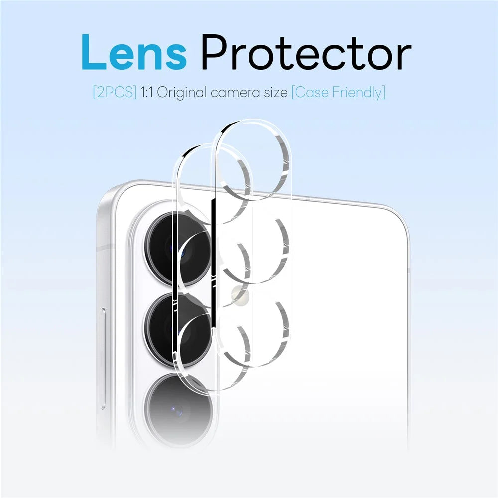 NORTHJO 5 in 1 Set for Samsung Galaxy S26 Magnetic Case Translucent Matte Shockproof Phone Cover with 2Pcs Front Screen Protector + 2Pcs Lens Film - Green - 4