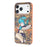 JAUCASE for iPhone 17 Pro Magnetic Case Glitter Angel Pattern Shockproof TPU PC Cover - Orange - 1