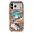 JAUCASE for iPhone 17 Pro Magnetic Case Glitter Angel Pattern Shockproof TPU PC Cover - Orange - 3