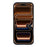 JAUCASE for iPhone 17 Pro Magnetic Case Glitter Caviar Craft Finish Shockproof TPU PC Cover - Black - 3