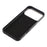 JAUCASE for iPhone 17 Pro Magnetic Case Glitter Caviar Craft Finish Shockproof TPU PC Cover - Black - 7