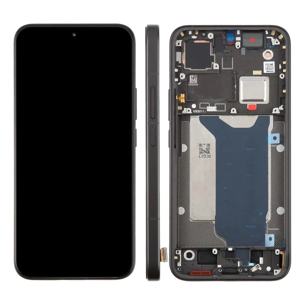 For Xiaomi 15T Pro 2506BPN68G OEM Grade S AMOLED Screen and Digitizer Assembly + Frame (Without Logo) - Black - 1