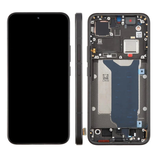 For Xiaomi 15T Pro 2506BPN68G OEM Grade S AMOLED Screen and Digitizer Assembly + Frame (Without Logo) - Black - 1