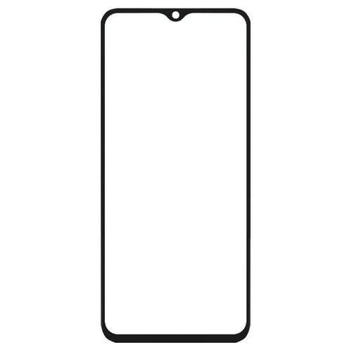 For Honor X5 Plus Front Screen Glass Lens + OCA Adhesive Part (without Logo) - 1