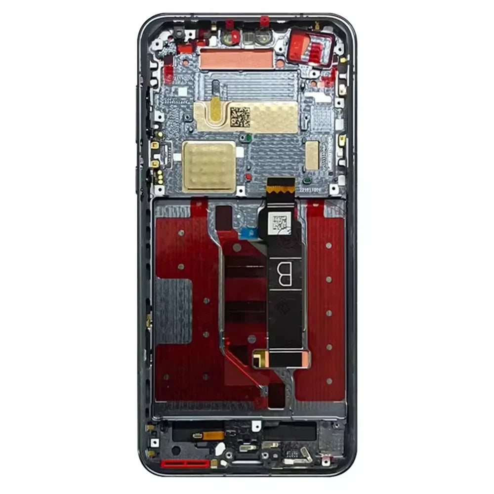 For Honor Magic7 Pro 5G PTP-N49 PTP-AN10 OEM Grade S OLED Screen and Digitizer Assembly + Frame (Without Logo) - Black - 1