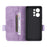 For Realme P4 Power 5G Case Leather Wallet Flip Phone Cover with Hardware Decor - Purple - 2