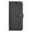 AMORUS For Nothing Phone (4a) Pro Wallet Case Litchi Texture Shockproof Leather Flip Stand Phone Cover - Black - 5