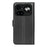 AMORUS For Nothing Phone (4a) Pro Wallet Case Litchi Texture Shockproof Leather Flip Stand Phone Cover - Black - 6