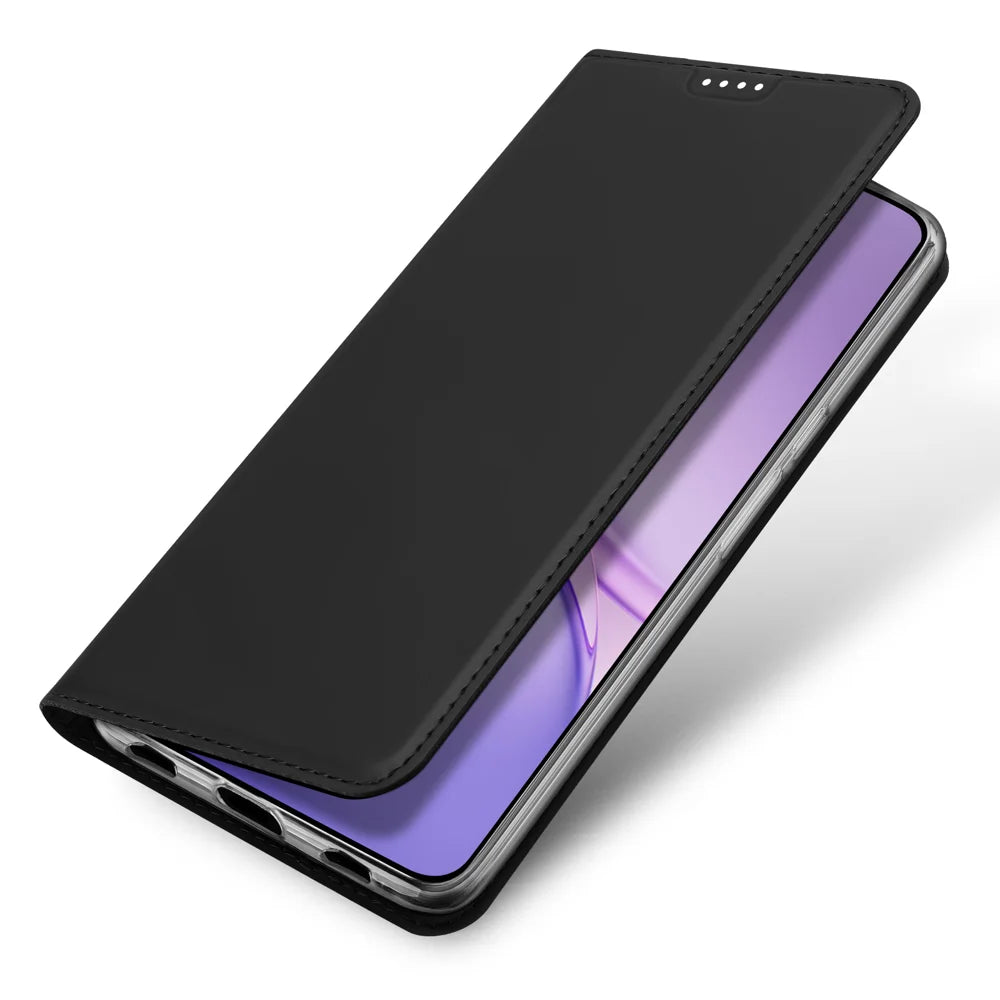 Dux Ducis for vivo S50 Pro mini 5G / vivo X300 FE 5G Case DUX DUCIS Skin Pro Series Leather Stand Cover Card Holder - Black - 4