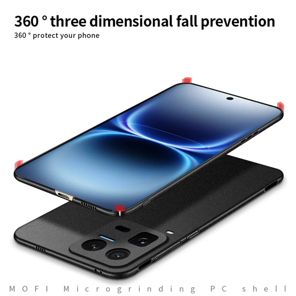Mofi for vivo iQOO 15 Ultra 5G MOFI Shield Matte Series PC Case Slim Fit Phone Cover - Black - 4